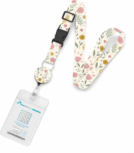 Vista 11 de Cordón de barco de crucero, con cordón de identificación ajustable con cierre desmontable, soporte impermeable para tarjetas de identificación
