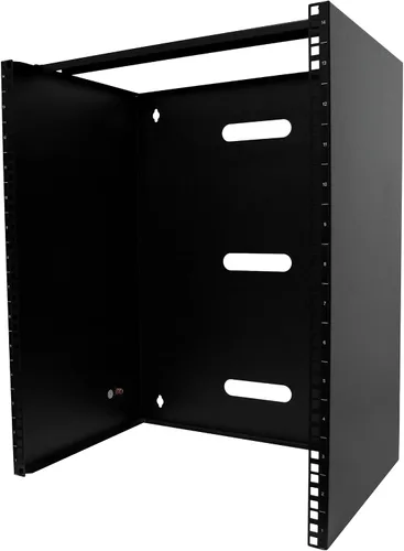 Vista 9 de StarTech.com 2U Estantería de Red de Montaje en Pared - 35,6 cm de Profundidad (Bajo Perfil) - Soporte de Panel de Conexiones de 48,3 cm