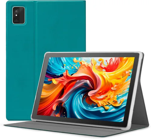 Vista 9 de Tabletas Android 15, tableta Android de 10.1 pulgadas con 8 GB de RAM y 64 GB de ROM, ampliable a 1 TB, procesador Octa-Core, pantalla HD IPS, WiFi
