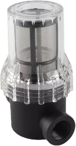 Vista 2 de Beer Inline Filter Strainer for Home Brewing 150 Micron 80 Mesh Water and Beer Filtering