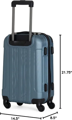 Vista 247 de Kenneth Cole Reaction Out Of Bounds - Equipaje de transporte vertical, Carbón), 5705058