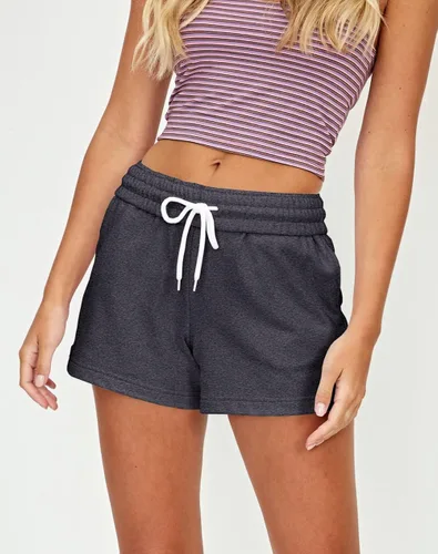 Vista 2 de AUTOMET - Pantalones cortos para mujer, pantalones cortos, casuales, de cintura alta y deportivos para el verano, pantalones cortos cómodos