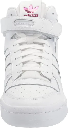 Vista 2 de adidas Originals Tenis Forum Mid para mujer Tinte crudoblanco nubenaranja Bliss