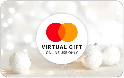 Vista 3 de MasterCard Virtual eGift Card - $25 (plus $3.95 purchase fee) For Online Use Only
