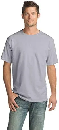 Vista 6 de Hanes ComfortSoft - Camiseta de manga corta para hombre (paquete de 4)