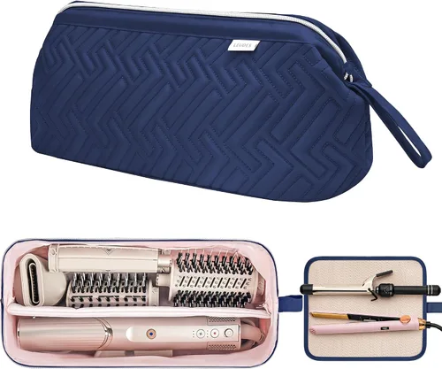 Vista 16 de Leudes Bolsa de viaje para herramientas para el cabello, estuche