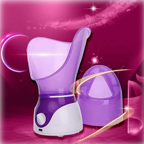 Vista 5 de Vaporizador facial profesional inhalador de vapor facial sauna spa para máscara facial hidratante - Sinusitis con aromaterapia; poros