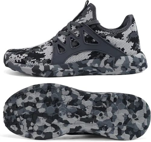 Vista 3 de MARSVOVO Zapatos deportivos ligeros para caminar y correr para hombre