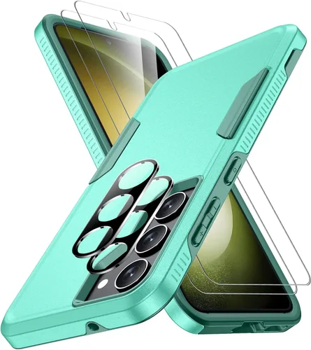 Vista 66 de SPIDERCASE Funda para Samsung Galaxy S22, [protección contra caídas de grado militar de 10 pies], paquete de 2