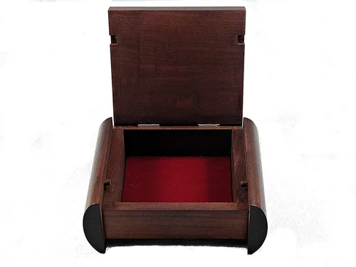 Vista 4 de Celtic Dream Eternity Knot Secret Jewelry Keepsake Polish Caja de madera