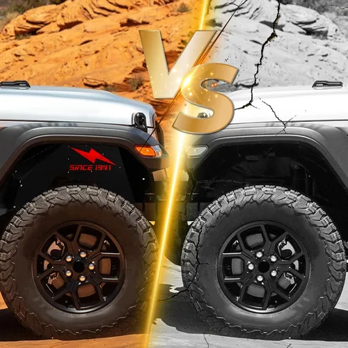 Vista 6 de YZONA Protector de guardabarros interior delantero para Wrangler JL compatible con Jeep Wrangler JL JLU y Gladiator JT 2/4 puertas 2018-2026, forro