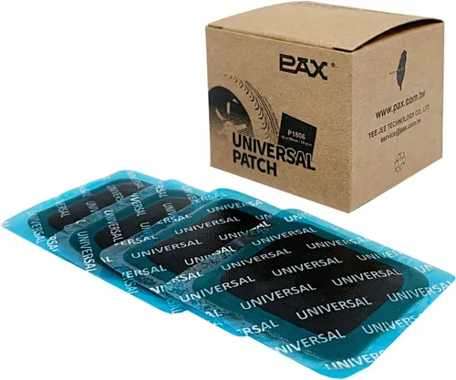 Vista 9 de PAX 50 parches cuadrados universales de reparación de tubos y neumáticos de 1.772 x 1.772 in, para neumáticos radiales y sesgados en motocicleta