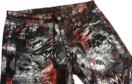 Vista 127 de Enrica Pantalones vaqueros estampados casuales para hombre