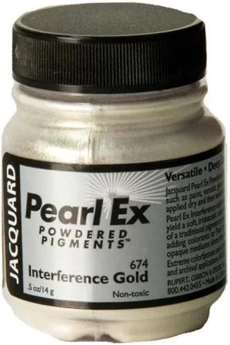 Vista 4 de Pearl Ex Pigment 0.75 Oz Azteca Oro