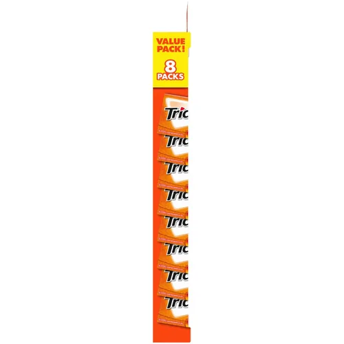 Vista 16 de Trident Tropical Twist - Goma de mascar sin azúcar, 8 paquetes de 14 piezas (112 piezas en total)