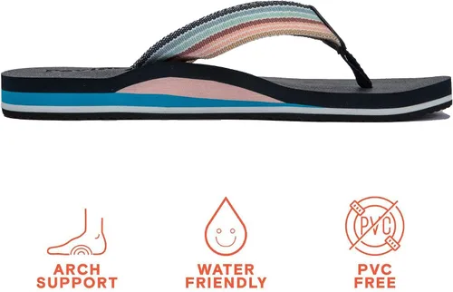 Vista 2 de Sandalias para mujer, ortopédicas, cómodas y casuales, con soporte de arco