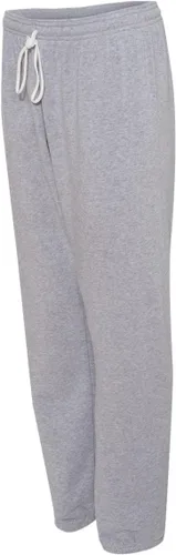 Vista 3 de Bella + Canvas - Pantalón largo de forro polar para hombre, color negro Athletic Heather