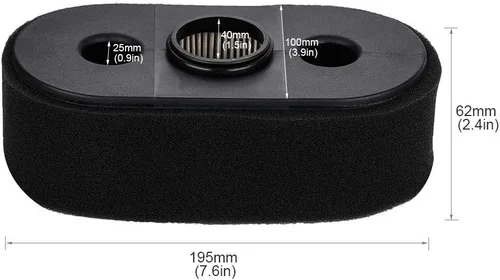 Vista 7 de HIFROM 11013-7031 Filtro de aire con prefiltro de repuesto para cortacésped Kawasaki 11013-7026 FH580V FH381V FH430V (paquete de 1)
