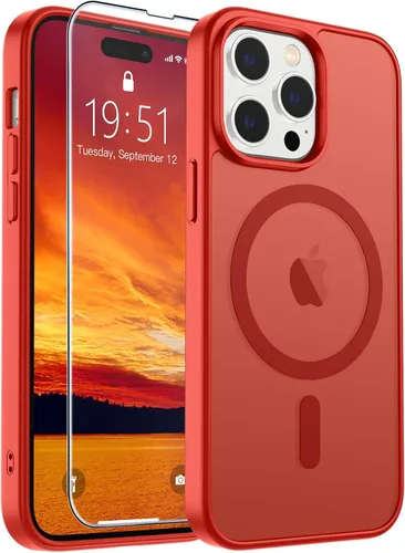 Vista 51 de SUPFINE Funda magnética para iPhone SE 2022 (3ª)/2020 (2ª), iPhone 8 (compatible con MagSafe) (protección contra caídas de grado militar), funda