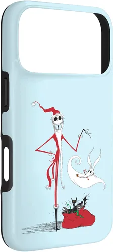 Vista 64 de Disney Nightmare Before Christmas Holiday Jack & Zero - Carcasa para iPhone 17