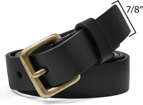 Vista 2 de Timberland - Cinturón de piel para mujer, informal, para jeans