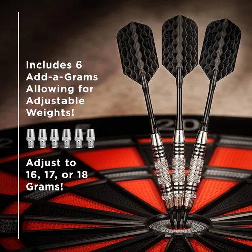 Vista 2 de Viper by GLD Products Bobcat Adjustable Weight Soft Tip Darts with Storage/Travel Case