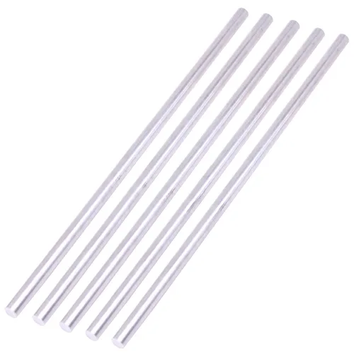 Vista 7 de 2 piezas de varilla redonda de aluminio 6061 de 3/4 x 3/4 de pulgada de largo, T6511, extruida, 0.75 pulgadas de diámetro