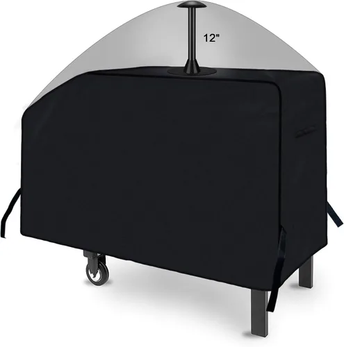 Vista 6 de iCOVER - Cubierta de parrilla de 17 pulgadas, resistente al agua, 600D, de lona de poliéster 600D, fundas diseñadas para Blackstone