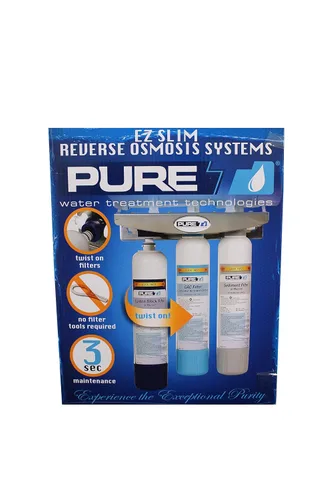 Vista 5 de PureT E3RO550-EZ, EZ Slim - Sistema de filtro de agua de ósmosis inversa - Filtros de 5 etapas E3 RO, certificado NSF, sistema de filtración de agua