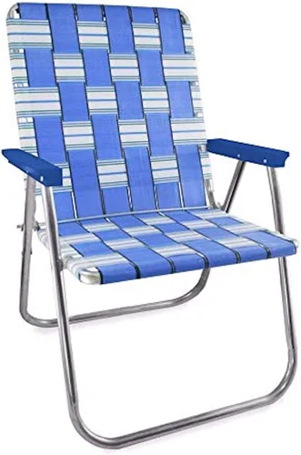 Vista 8 de Lawn Chair USA - Sillas de exterior para campamento, deportes y playa Lawn Chair USA - Sillas fabricadas con marcos de aluminio ligeros y cinchas