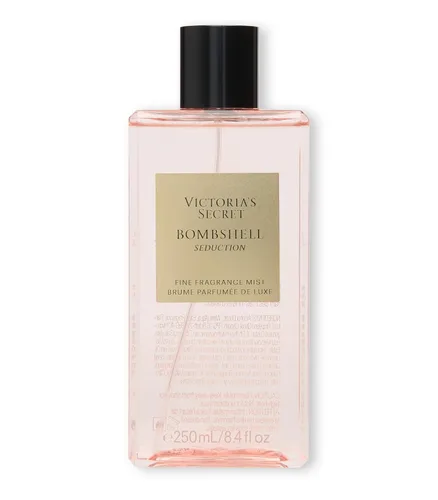 Vista 5 de Victoria's Secret Angel Gold fragancia en aerosol, notas de bergamota chispeante, gardenia y almizcle, spray corporal para mujeres (8.4 oz)