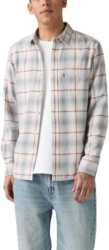 Vista 6 de Levi's - Camisa clásica de manga larga con 1 bolsillo con botones para hombre Caviar