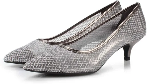 Vista 4 de Brink - Zapatos de tacón de gatito para mujer, elegantes, cómodos, con punta puntiaguda, para boda, fiesta