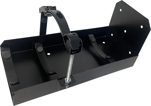 Vista 5 de Extintor de incendios seco universal de 30 libras, soporte de cilindro de dióxido de carbono de CO2 de aluminio de 20 libras, 7 1/2 "a 8" de diámetro