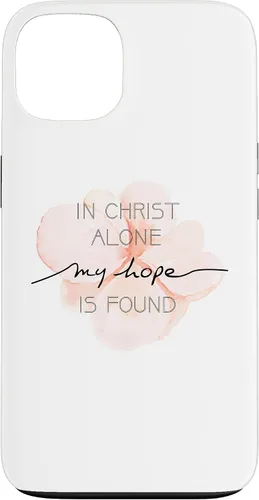 Vista 7 de in Christ Alone My Hope is Found Jesus Christian Phone Case for iPhone 17