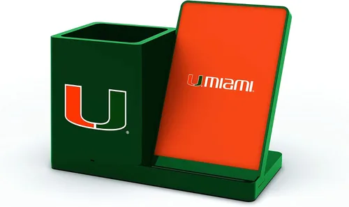 Vista 25 de SOAR NCAA - Soporte de carga inalámbrico unisex para teléfono celular y organizador de escritorio