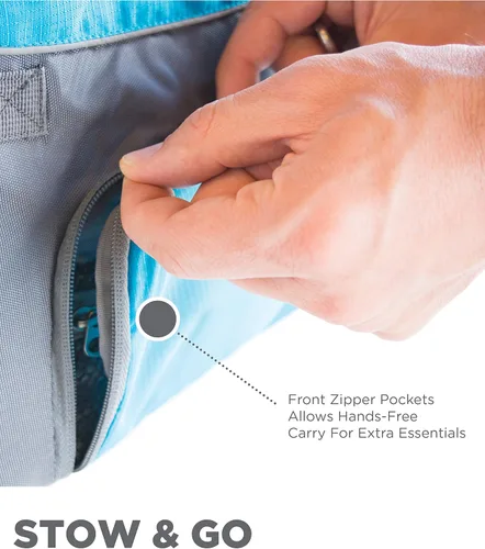 Vista 8 de Outward Hound PoochPouch Front Carrier para perros, pequeño, gris
