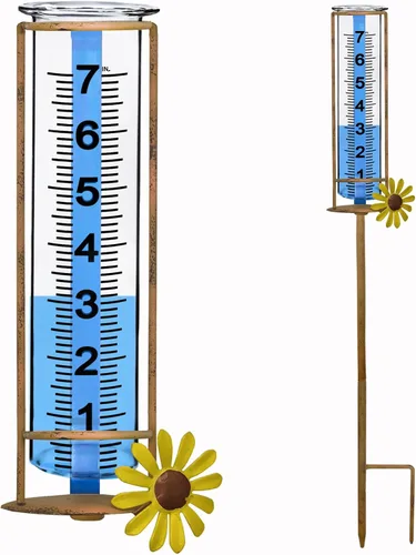 Vista 10 de JMBay - Tubo de repuesto de plástico de 7 pulgadas para pluviómetro, a prueba de congelación y grietas, tubo de repuesto de plástico para jardín