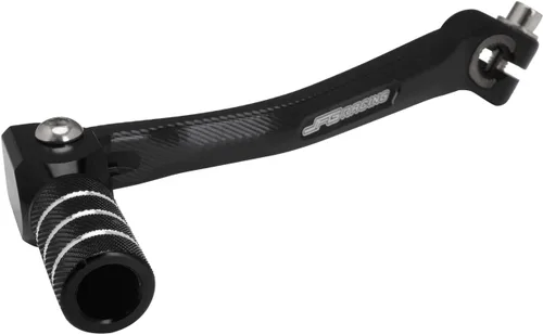 Vista 2 de JFG RACING Palanca de cambios plegable para motocicleta + estriberas para moto de cross CNC universal para 50cc - 125cc CRF CR XR RM KX KLX YZ TTR