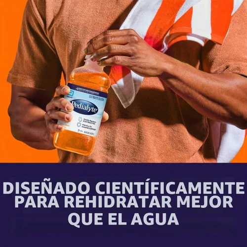 Vista 4 de Pedialyte Bebida de electrolitos, bebidas de hidratación para niños y adultos, frutas mixtas, 1 litro