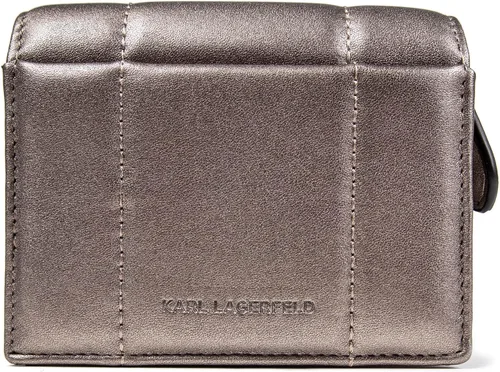 Vista 4 de KARL LAGERFELD - Bolsos y carteras con cadena plegada para mujer, Metálico