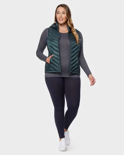 Vista 2 de 32 Degrees - Leggings ligeros para mujer, ajuste de forma, elástico en 4 direcciones, térmicos