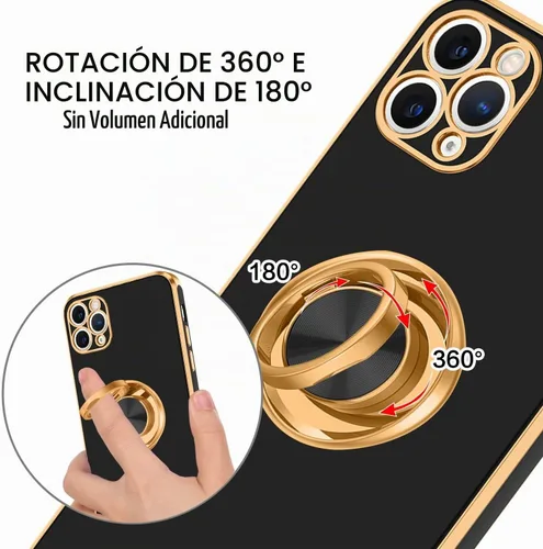 Vista 4 de BENTOBEN Funda para iPhone 11 Pro Max, funda para teléfono iPhone 11 ProMax, ajuste delgado, soporte de anillo con soporte de soporte, protección a