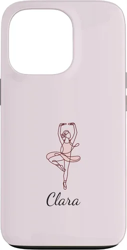 Vista 10 de Clara - Carcasa para iPhone 17, diseño de bailarina, bailarina, bailarina, bailarina, navidad
