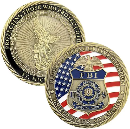 Vista 5 de Glamtune Moneda militar de San Miguel de la colección de monedas del FBI
