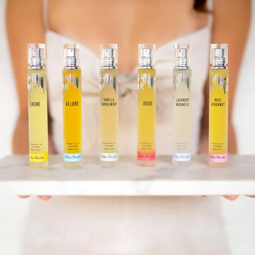 Vista 3 de Edens Garden XOXO - Perfume natural para mujer, fabricado con aceites esenciales 100% puros, limpio y no tóxico, hipoalergénico, fragancia sin