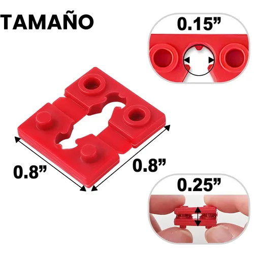 Vista 3 de Espaciadores de Tomacorriente para Caja Eléctrica, RonJea 48 PCS Espaciadores de Interruptor y Receptáculo para Reparar Enchufe de Tomacorriente