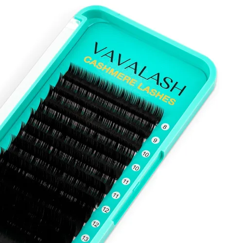 Vista 21 de VAVALASH Extensiones de pestañas de cachemira de 0.03/0.05/0.07/0.15 pulgadas, extensiones de pestañas rizadas de alta calidad, B, L J, suaves