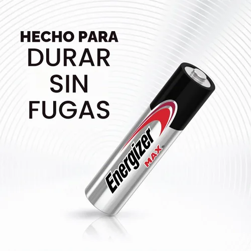 Vista 3 de Energizer MAX - Baterías AAA (paquete de 20), pilas alcalinas triple A