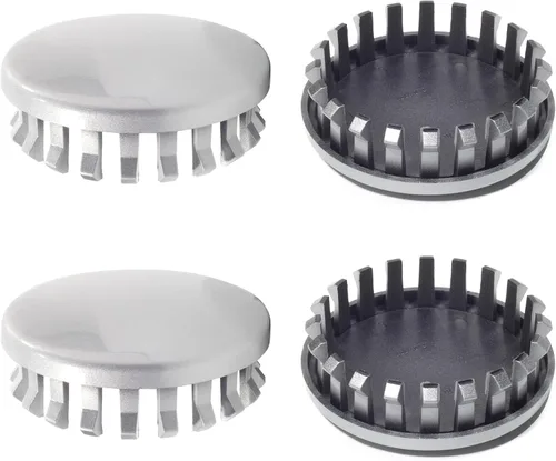 Vista 9 de 4 piezas de tapas centrales de 2.15 pulgadas para aros, compatibles con tapas centrales para aros de Ford Edge Escape Focus Fusion C-Max, reemplazo